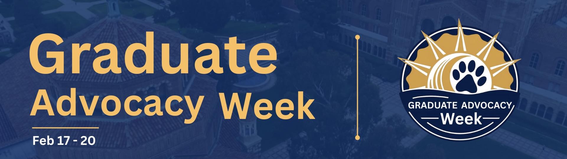 Graduate Advocacy Week Website Banner 