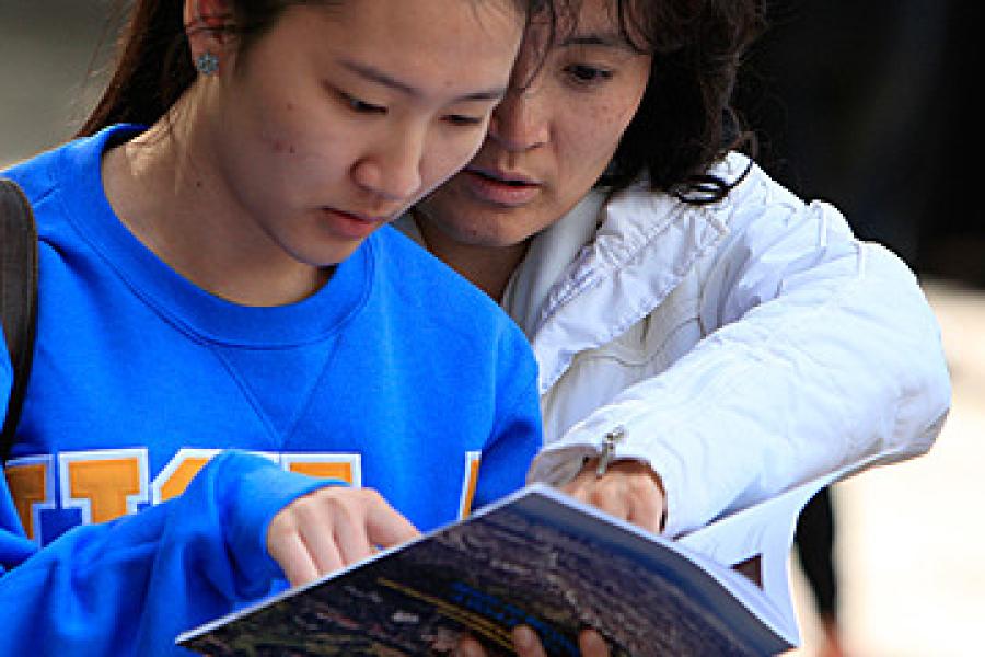 UCLA Student and Parent